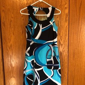 Dress Barn blue dress